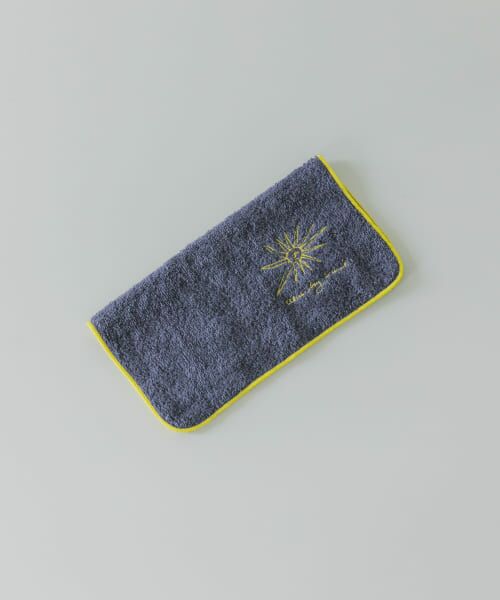 ＊＊URBAN RESEARCH DOORS / アーバンリサーチ ドアーズ タオル | LIVING PRODUCTS　Mini Towel navy（イエローメロー）