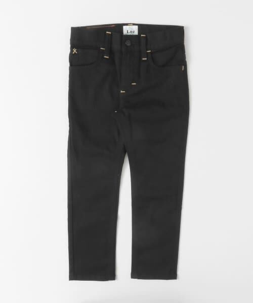 ＊＊URBAN RESEARCH DOORS / アーバンリサーチ ドアーズ その他パンツ | Lee×DOORS-natural-　テーパードパンツ(KIDS)（ブラック）