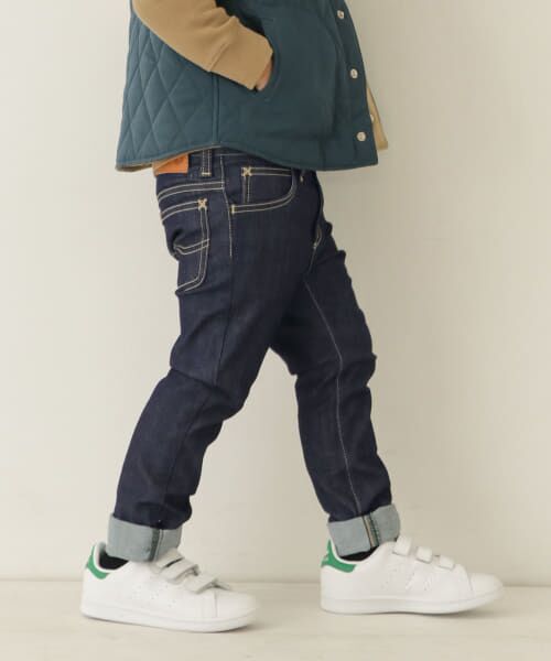＊＊URBAN RESEARCH DOORS / アーバンリサーチ ドアーズ その他パンツ | Lee×DOORS-natural-　テーパードパンツ(KIDS)（デニム）