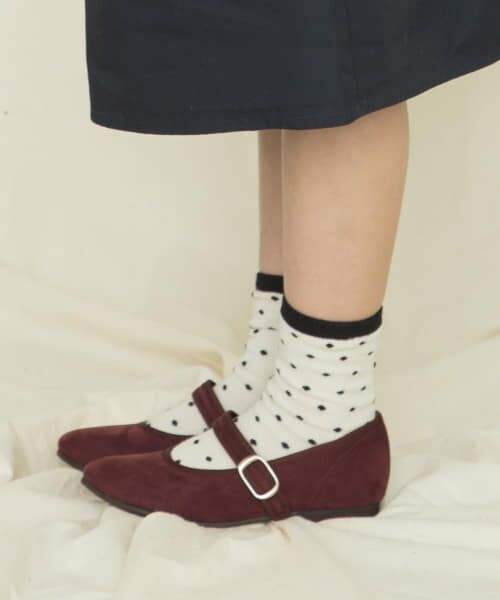 ＊＊URBAN RESEARCH DOORS / アーバンリサーチ ドアーズ シューズ | ストラップシューズ(KIDS)（BURGUNDY）