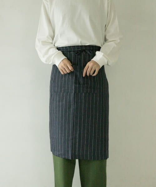＊＊URBAN RESEARCH DOORS / アーバンリサーチ ドアーズ キッチンツール | LIVING PRODUCTS　ギャルソンエプロン（NVY×WHT）