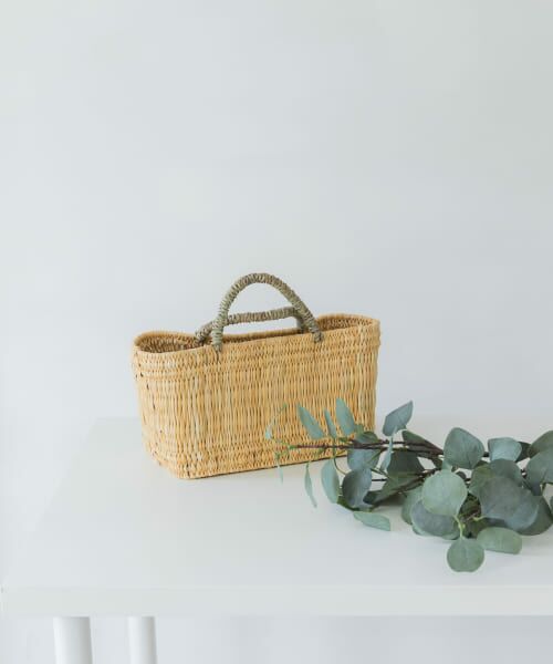 ＊＊URBAN RESEARCH DOORS / アーバンリサーチ ドアーズ インテリア・インテリア雑貨 | アフリカンスクエア　ストロー横長かごS（S）