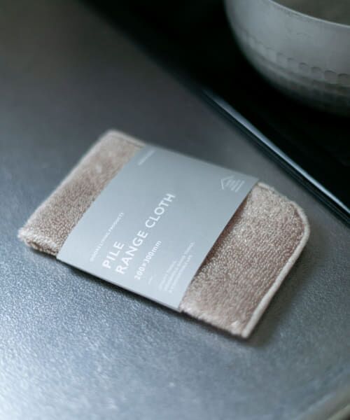 ＊＊URBAN RESEARCH DOORS / アーバンリサーチ ドアーズ キッチンツール | LIVING PRODUCTS　パイルレンジクロス（ブラウン）