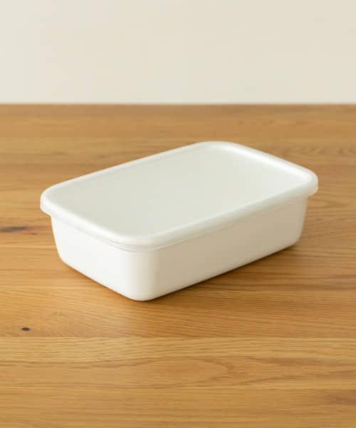 ＊＊URBAN RESEARCH DOORS / アーバンリサーチ ドアーズ キッチンツール | 野田琺瑯　レクタングル深型L（ホワイト）