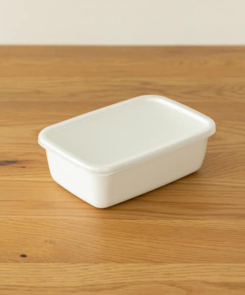 ＊＊URBAN RESEARCH DOORS / アーバンリサーチ ドアーズ キッチンツール | 野田琺瑯　レクタングル深型M（ホワイト）