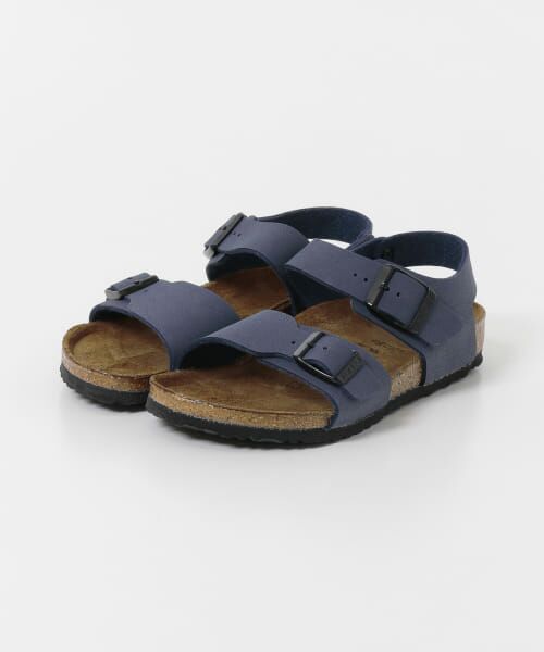 ＊＊URBAN RESEARCH DOORS / アーバンリサーチ ドアーズ シューズ | BIRKENSTOCK NEWYORK(KIDS)（Navy）
