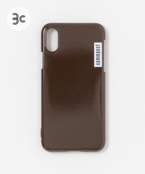 ＊＊URBAN RESEARCH DOORS / アーバンリサーチ ドアーズ その他雑貨 | commpost　iPhoneX XS CASE commpost（Brown）
