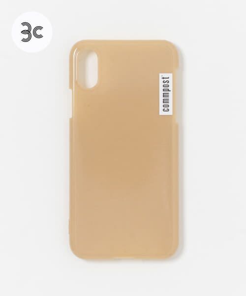 ＊＊URBAN RESEARCH DOORS / アーバンリサーチ ドアーズ その他雑貨 | commpost　iPhoneX XS CASE commpost（Beige）