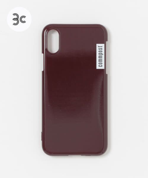 ＊＊URBAN RESEARCH DOORS / アーバンリサーチ ドアーズ その他雑貨 | commpost　iPhoneX XS CASE commpost（Wine）