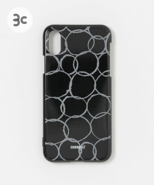 ＊＊URBAN RESEARCH DOORS / アーバンリサーチ ドアーズ その他雑貨 | commpost　iPhoneX XS CASE maru（Black）