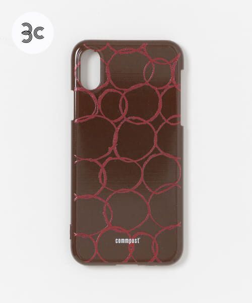 ＊＊URBAN RESEARCH DOORS / アーバンリサーチ ドアーズ その他雑貨 | commpost　iPhoneX XS CASE maru（Brown）