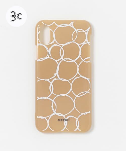 ＊＊URBAN RESEARCH DOORS / アーバンリサーチ ドアーズ その他雑貨 | commpost　iPhoneX XS CASE maru（Beige）
