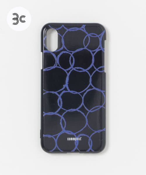 ＊＊URBAN RESEARCH DOORS / アーバンリサーチ ドアーズ その他雑貨 | commpost　iPhoneX XS CASE maru（Navy）