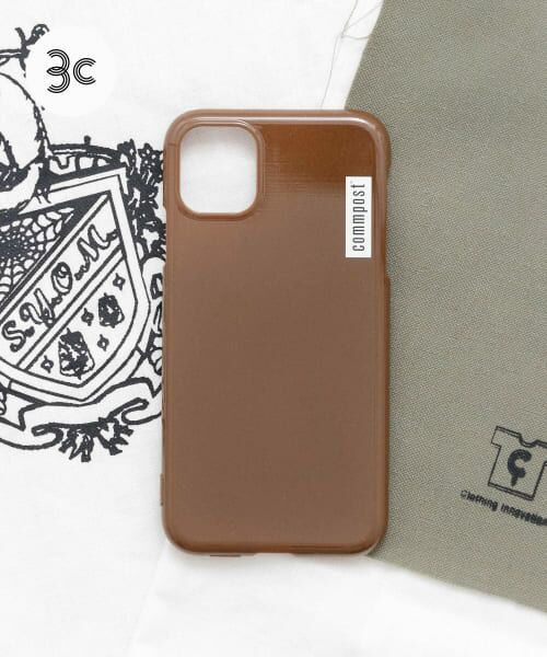 ＊＊URBAN RESEARCH DOORS / アーバンリサーチ ドアーズ その他雑貨 | commpost　iPhoneXI CASE commpost（Caramel）
