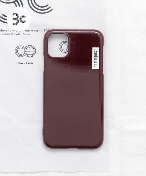 ＊＊URBAN RESEARCH DOORS / アーバンリサーチ ドアーズ その他雑貨 | commpost　iPhoneXI CASE commpost（Wine）
