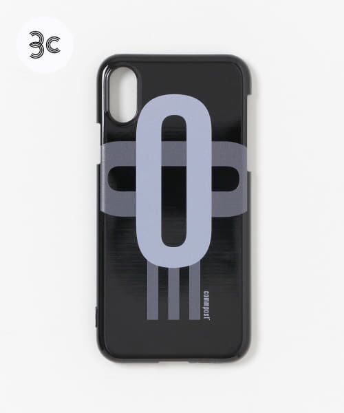 ＊＊URBAN RESEARCH DOORS / アーバンリサーチ ドアーズ その他雑貨 | commpost　iPhoneX XS CASE moji（Black）