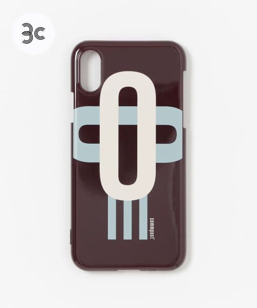 ＊＊URBAN RESEARCH DOORS / アーバンリサーチ ドアーズ その他雑貨 | commpost　iPhoneX XS CASE moji（Wine）