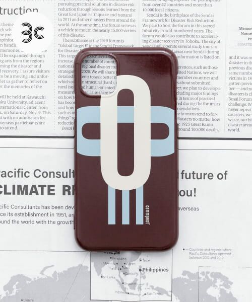 ＊＊URBAN RESEARCH DOORS / アーバンリサーチ ドアーズ その他雑貨 | commpost　iPhoneXI CASE moji（Wine）