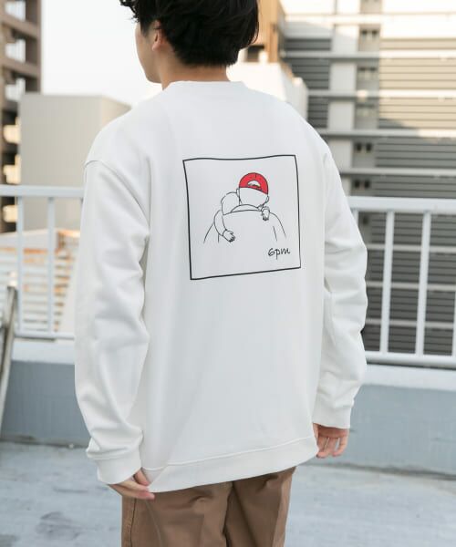 セール】 『別注』modem design×DOORS バックプリントスウェット