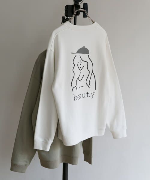 セール】 『別注』modem design×DOORS バックプリントスウェット