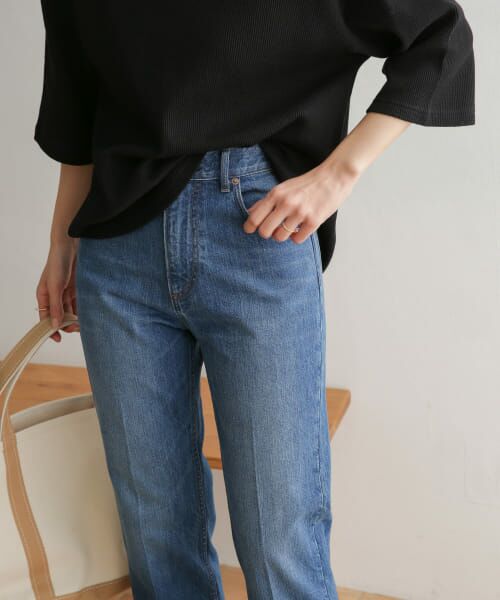 ＊＊URBAN RESEARCH DOORS / アーバンリサーチ ドアーズ デニムパンツ | ハイライズデニムパンツ（INDIGO）