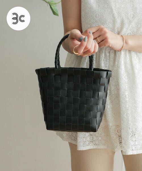 ＊＊URBAN RESEARCH DOORS / アーバンリサーチ ドアーズ ハンドバッグ | commpost　マーケットバッグ（Black）