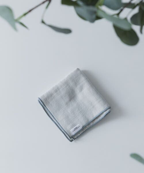 ＊＊URBAN RESEARCH DOORS / アーバンリサーチ ドアーズ タオル | LIVING PRODUCTS　ガーゼハンカチ（ライトグレー）