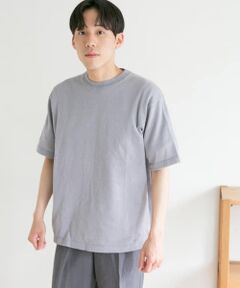 『UR TECH』抗菌 リネンニットTシャツ