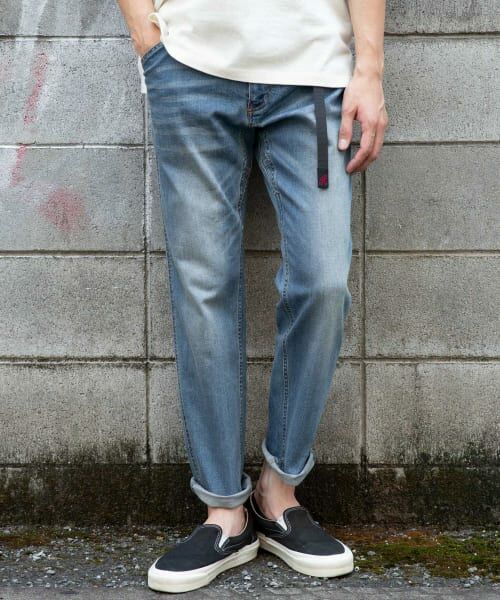 MtDesign 3776×GRAMICCI 別注デニムパンツ　サイズL　濃紺 別注』MtDesign 3776×Gramicci Mountain Pants（デニムパンツ