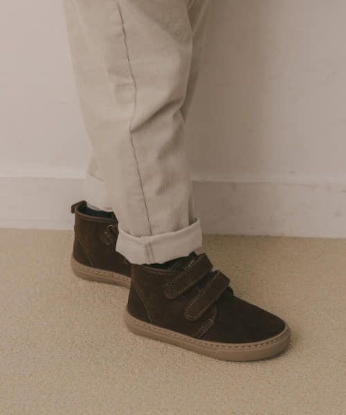 ＊＊URBAN RESEARCH DOORS / アーバンリサーチ ドアーズ シューズ | Cienta　ダブルストラップハイカットスニーカー(KIDS)（marron）