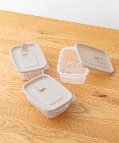 ＊＊URBAN RESEARCH DOORS / アーバンリサーチ ドアーズ キッチンツール | LIVING PRODUCTS　フードコンテナ M（gray）