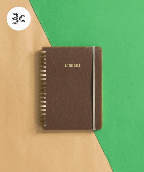 ＊＊URBAN RESEARCH DOORS / アーバンリサーチ ドアーズ ステーショナリー | commpost　REFILL NOTEBOOK（Brown）