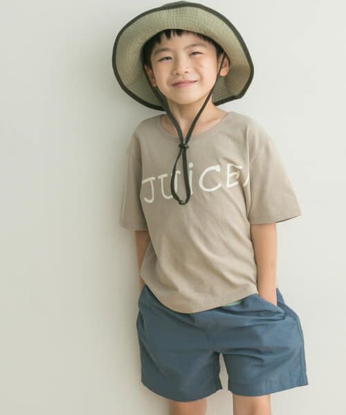 ＊＊URBAN RESEARCH DOORS / アーバンリサーチ ドアーズ トップス | JUICETシャツ(KIDS)（グレージュ）