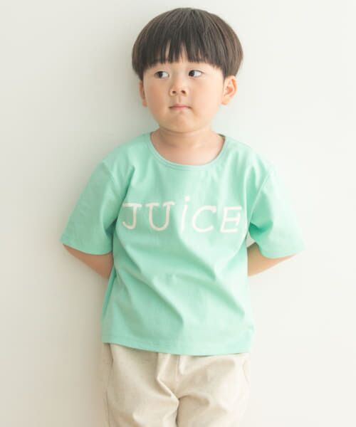 ＊＊URBAN RESEARCH DOORS / アーバンリサーチ ドアーズ トップス | JUICETシャツ(KIDS)（グリーン）