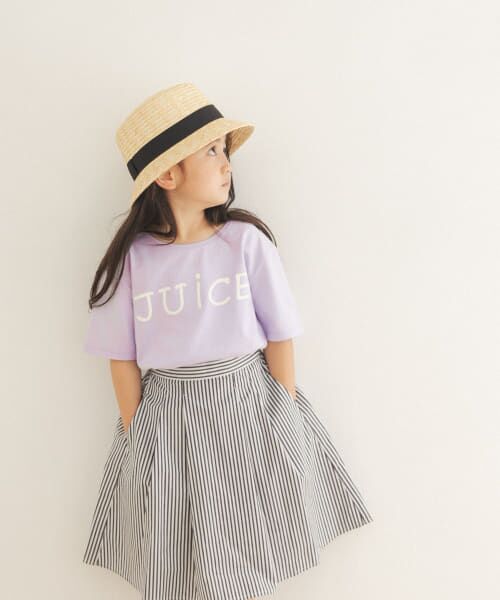 ＊＊URBAN RESEARCH DOORS / アーバンリサーチ ドアーズ トップス | JUICETシャツ(KIDS)（パープル）