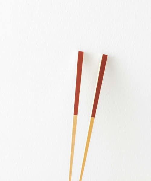 ＊＊URBAN RESEARCH DOORS / アーバンリサーチ ドアーズ キッチンツール | LIVING PRODUCTS　カラー竹箸 22cm（ボルドー）