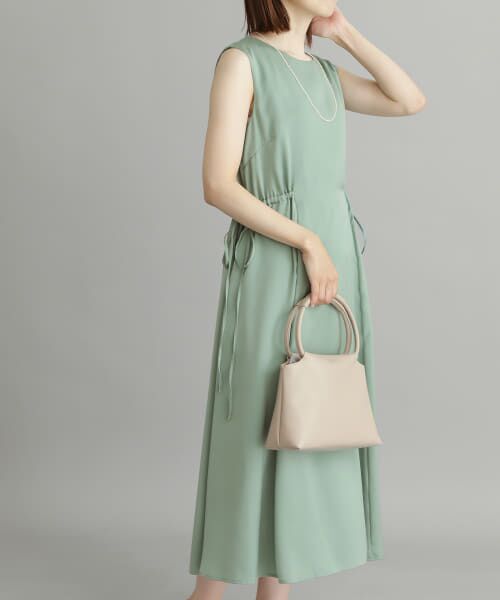 ワンピース kazuchan mame kurogouchi(マメクロゴウチ) 25SS【Lantern Knitted Volume