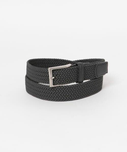美品◇theory セオリー メッシュベルト S-M Theory セオリー メッシュベルト 32サイズ ブラック イタリア製