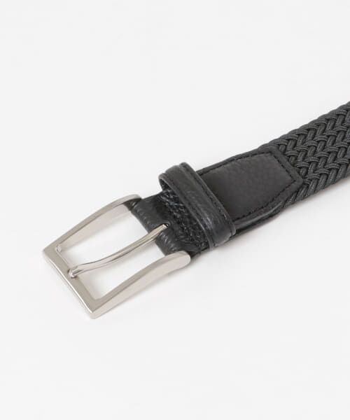 美品◇theory セオリー メッシュベルト S-M Theory セオリー メッシュベルト 32サイズ ブラック イタリア製
