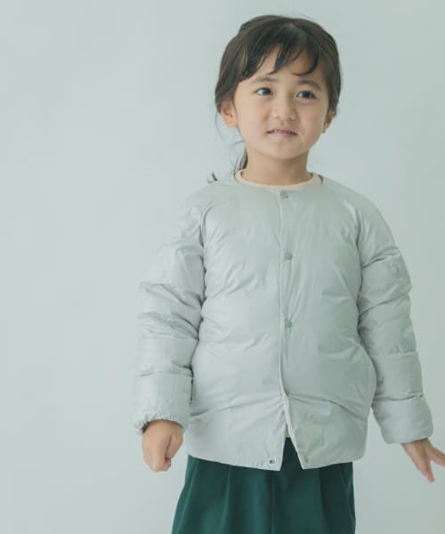 ＊＊URBAN RESEARCH DOORS / アーバンリサーチ ドアーズ アウター | 『親子リンク』FORK&SPOON　Soronaステッチレスブルゾン(KIDS)（LIGHTGRAY）