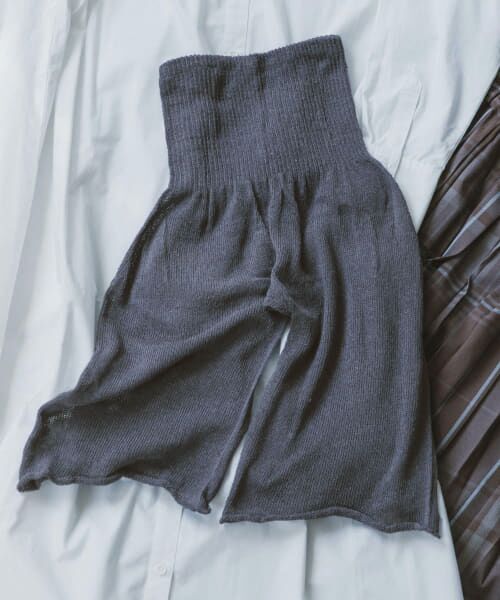 ＊＊URBAN RESEARCH DOORS / アーバンリサーチ ドアーズ その他雑貨 | 『WEB限定』meri ja kuu　4分丈インナーパンツ シルク（charcoal）