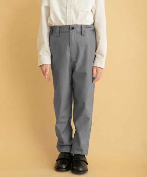 ＊＊URBAN RESEARCH DOORS / アーバンリサーチ ドアーズ その他パンツ | テーパードロングパンツ(KIDS)（GRAY）