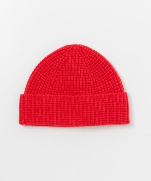 ＊＊URBAN RESEARCH DOORS / アーバンリサーチ ドアーズ ニットキャップ | 『別注』ROBERT MACKIE×DOORS　Knit Cap（SCARLET）