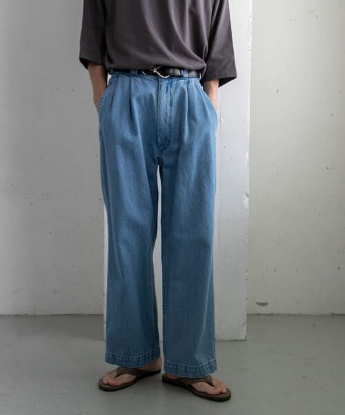 ＊＊URBAN RESEARCH DOORS / アーバンリサーチ ドアーズ デニムパンツ | FORK&SPOON　ツータックデニムパンツ（USED）