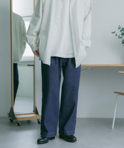 ＊＊URBAN RESEARCH DOORS / アーバンリサーチ ドアーズ デニムパンツ | FORK&SPOON　ツータックデニムパンツ（ONEWASH）