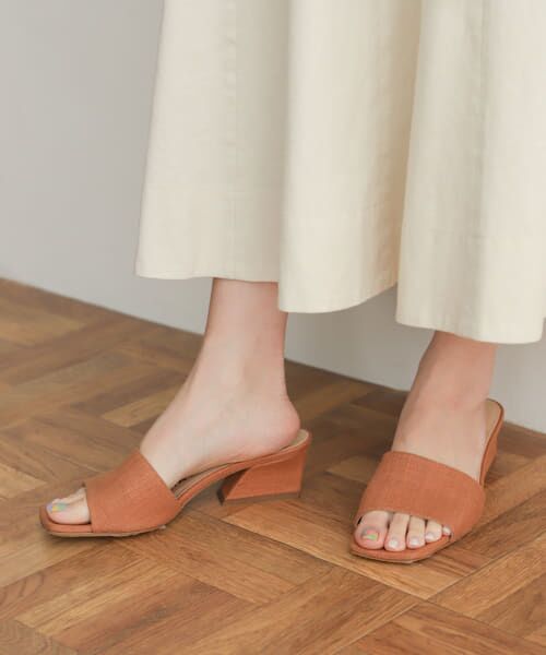 ＊＊URBAN RESEARCH DOORS / アーバンリサーチ ドアーズ サンダル | 『WEB/一部店舗限定』FABIO RUSCONI　ミュールサンダル（032 LEGNO）