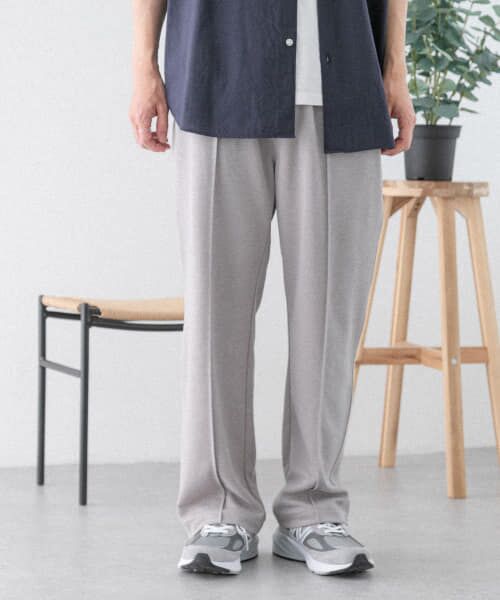 ＊＊URBAN RESEARCH DOORS / アーバンリサーチ ドアーズ その他パンツ | FORK&SPOON　ヘンプ混カットソーパンツ（GRAY）