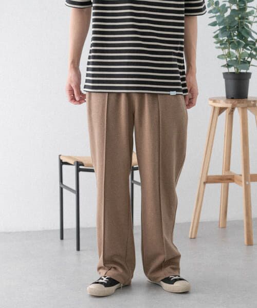 ＊＊URBAN RESEARCH DOORS / アーバンリサーチ ドアーズ その他パンツ | FORK&SPOON　ヘンプ混カットソーパンツ（WOOD）