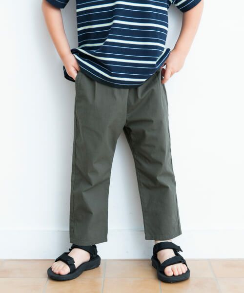 ＊＊URBAN RESEARCH DOORS / アーバンリサーチ ドアーズ その他パンツ | ストレッチイージーパンツ(KIDS)（KHAKI）