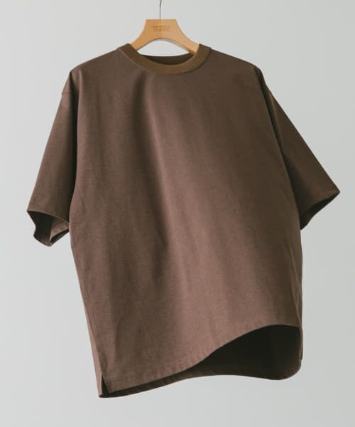 ＊＊URBAN RESEARCH DOORS / アーバンリサーチ ドアーズ Tシャツ | 『Sサイズ/WEB限定』『吸水速乾』『接触冷感』『イージーケア』クイックドライ ショートスリーブT（BROWN）